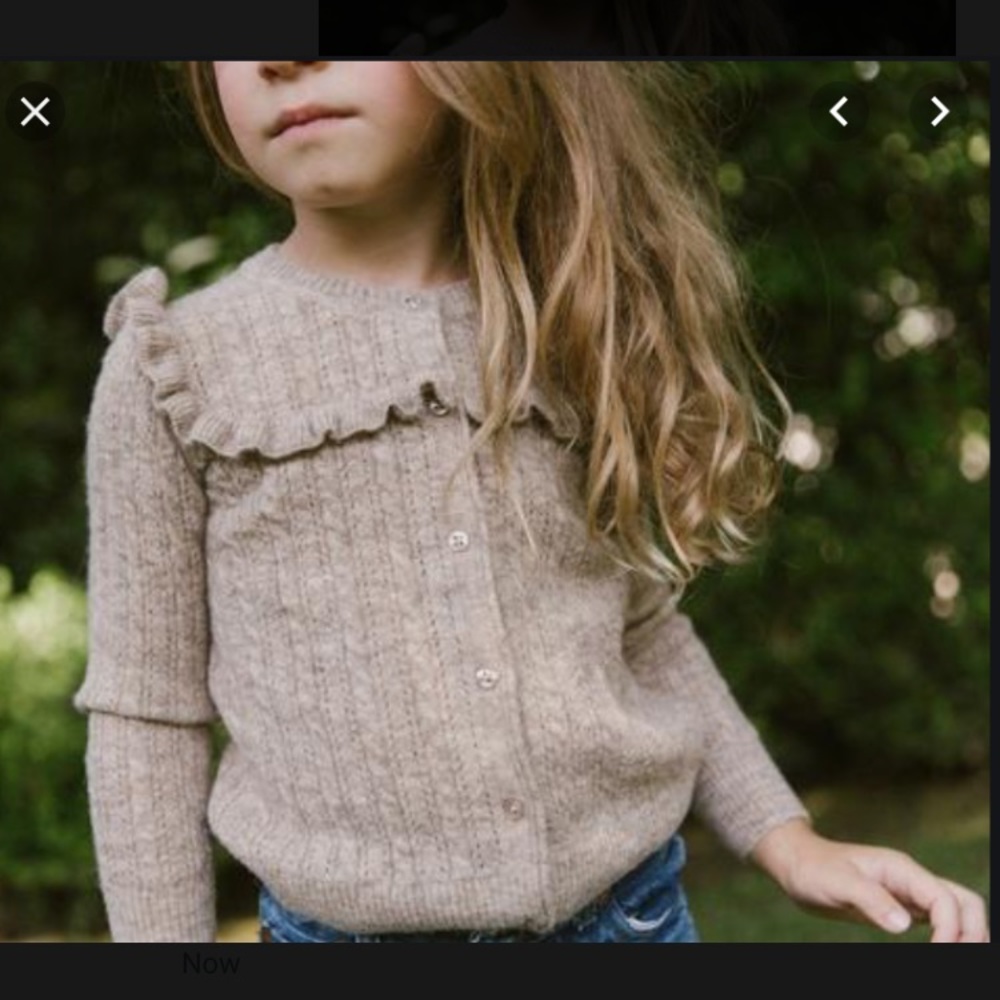 Dôen Liv Kids Sz 4 sweater sample